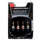 Monster Cable QL GMT-H MKII QuickLock MKII Gold Banana Connector