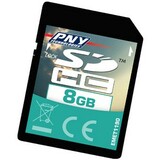 PNY HP 8GB Secure Digital High Capacity (SDHC) Card