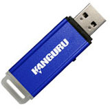 Kanguru 1GB FlashBlu II USB 2.0 Flash Drive