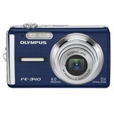 Olympus FE-340 Digital Camera - Blue