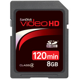 SanDisk Video HD 8GB Secure Digital High Capacity Card