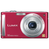 Panasonic Lumix DMC-FS5 Digital Camera - Red