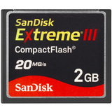 SanDisk 2GB Extreme III CompactFlash Card