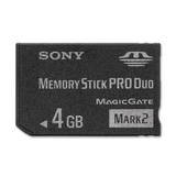 Sony 4GB Memory Stick PRO Duo Card