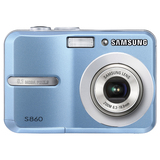 Samsung S860 Digital Camera - Blue