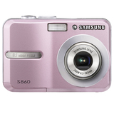 Samsung S860 Digital Camera - Pink