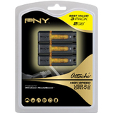 PNY 2GB USB 2.0 Flash Drive -(3 Pack)