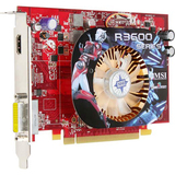 MSI Radeon HD 3650 Over Clock Edition Graphics Card