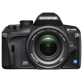 Olympus EVOLT E-420 Digital SLR Camera With 14 - 42mm f/3.5-f/5.6 Zuiko Digital Zoom Lens - Black