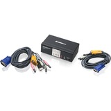IOGEAR MiniView GCS1802 2-Port KVMP Switch