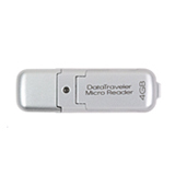 Kingston 4GB DataTraveler USB 2.0 Flash Drive with Card Reader