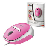 Trust MI-2850Sp Retractable Optical Mini Mouse Pink