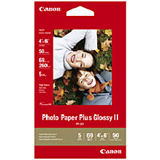 Canon Glossy II 4 X 6 Inch Photo Paper Plus Glossy 50 Sheets (2311b022)