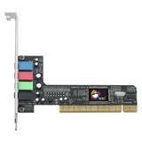 Siig SoundWave 4 Channel Sound Card - PCI - 16 bit - Internal