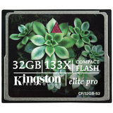 KINGSTON CF/32GB-S2 - TECHNOLOGY  32 GB 133X ELITE PRO