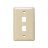 Hubbell netSELECT 1 Gang 2 Socket Multimedia Faceplate Hubbell+netSELECT+1+Gang+2+Socket+Multimedia+Faceplate