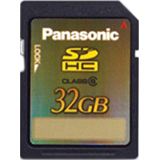 Panasonic Rp Sdw32gp1k  Flash Memory Card  32 Gb  Class 10  Sdhc  Rpsdw32gp1k