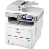 Oki MB460 LED Multifunction Printer - Monochrome - Plain Paper Print - Desktop Copier, Printer, Scanner - 30 ppm Mono Print (Non-ISO) - 2400 x 600 dpi Print - Duplex Printing: Automatic - 50000 pages per month Duty Cycle - 22 cpm Color Copy (ISO) - 600 x 600 dpi Copy - 48-bit - Flatbed Scanner - 64 MB RAM - 250 - PC, Mac - YesYes