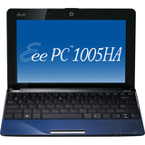ASUS Eee PC 1005HA-EU2X-BU Netbook PC - Atom N270 1.60 GHz - 10.1" - Midnight Blue 1 GB DDR2 SDRAM - 160 GB HDD - Fast Ethernet, Wi-Fi - Windows XP