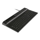 Kensington Ci70 Keyboard - Wired - Black USB - Low-profile Keys, Soft-touch Keys, USB Hub