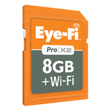 Eye-Fi Pro X2 Wireless 8GB SDHC Memory Card | SDC-Photo