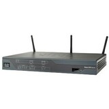 Cisco 886W Wireless Integrated Services Router - 54 Mbps 4 x 10/100Base-TX LAN, 1 x ADSL WAN, 1 x ISDN BRI (S/T) WAN - IEEE 802.11n (draft)
