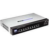Cisco SPS208G Ethernet Switch - 9 Port - 1 Slot 1 - 10/100/1000Base-T, 8 - 10/100Base-TX - 1 x SFP (mini-GBIC)