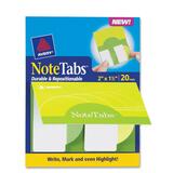 Avery NoteTabs Round Edge File Tab, AVE16386