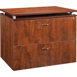 Lorell 68600 Series File Cabinet - 36" x 22.5" x 30" - Aluminum PVC - 2 x