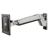 OmniMount ActionMount PLAY40 Mounting Arm for Flat Panel Display - 30" to 55" Screen Support - 40.00 lb Load Capacity - Aluminum - Polished Aluminum, Black