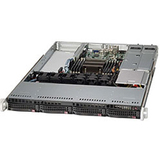 Supermicro SuperServer 5017R-WRF Barebone System - 1U Rack-mountable - Intel C602 Chipset - Socket R LGA-2011 - 1 x Processor Support - Black - 256 GB Maximum RAM Support - Serial ATA/600 RAID Supported Controller - Matrox G200eW Graphics Integrated - 4 x