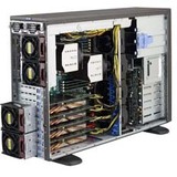 Supermicro SuperWorkstation 7047GR-TPRF Barebone System - 4U - Intel C602 Chipset - Socket R LGA-2011 - 2 x Processor Support - Black - 512 GB Maximum RAM Support - Serial ATA/600 RAID Supported Controller - Matrox G200eW Graphics Integrated - 12 x Total