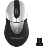 Gear Head 2.4GHz Wireless Optical Mini Mouse (USB) - Optical - Wireless - Radio Frequency - USB