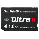 SanDisk 1GB Ultra II Memory Stick PRO Duo