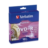 Verbatim LightScribe 8x DVD+R Media