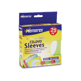 Memorex CD/DVD Sleeve Metallic