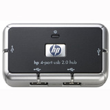 HP Slim 4-port USB 2.0 Pocket Hub