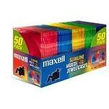 Maxell CD-352 Slimline 5mm Jewel Cases