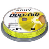 Sony 4x DVD+RW Media