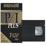 Maxell P/I PLUS VHS Videocassette