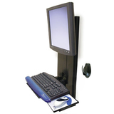 Ergotron 9" Vertical Lift System Panel Mount Kit
