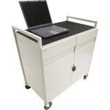 Bretford LAPTG15ESA-GM Fully Assembled Laptop Storage Cart