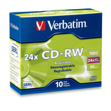 Verbatim 24x CD-RW Media
