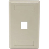 Hubbell 1-Socket IFP11EI Faceplate Hubbell+1-Socket+IFP11EI+Faceplate