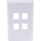 Hubbell 4 Socket Single Gang Rear Loading Faceplate Hubbell+4+Socket+Single+Gang+Rear+Loading+Faceplate