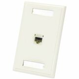 Cables To Go 1 Socket Network Faceplate