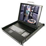 AIS LDS210D 1U Rackmount LCD Console Drawer