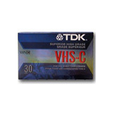 TDK VHS-C Videocassette