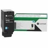 Lexmark Original Laser Toner Cartridge Single Pack Return Program Cyan 1 / Pack