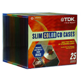 TDK - Slim CD Jewel Case